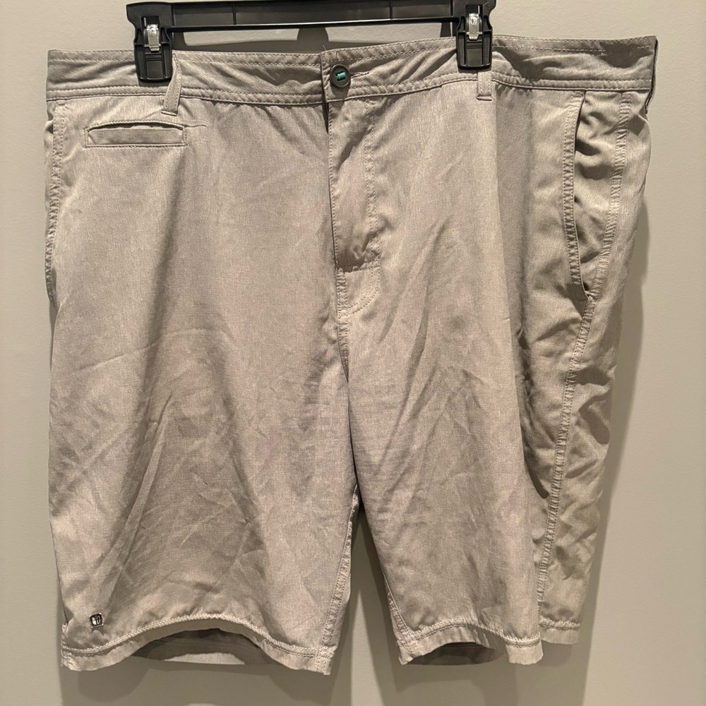 LinkSoul Men’s Size 38 Golf Shorts Performance Stretch 9.5” Inseam Gray - Picture 8 of 10